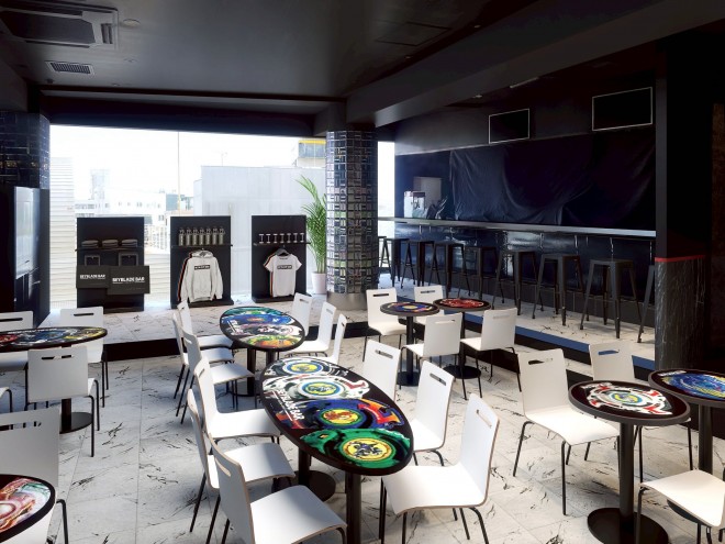 Themed food and drinks at BEYBLADE BAR TOKYO, a concept bar opening August 9 in Shimokitazawa. 