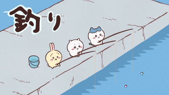 A whimsical sushi chazuke dish inspired by Chiikawa’s Episode 12 moment, exclusively at Kura Sushi’s summer campaign (Harajuku, Tokyo ©Kura Sushi/Chiikawa Project)