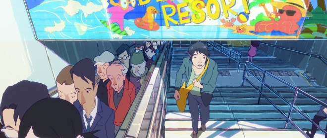 ChaO director Yasuhiro Aoki celebrates the Jury Prize win at Annecy 2025 with the creative team