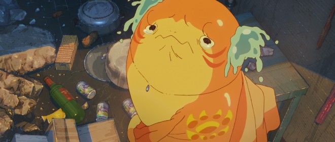 ChaO director Yasuhiro Aoki celebrates the Jury Prize win at Annecy 2025 with the creative team