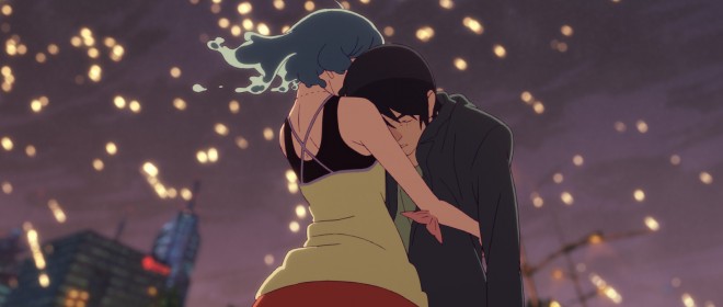 ChaO director Yasuhiro Aoki celebrates the Jury Prize win at Annecy 2025 with the creative team