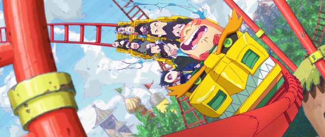 ChaO director Yasuhiro Aoki celebrates the Jury Prize win at Annecy 2025 with the creative team