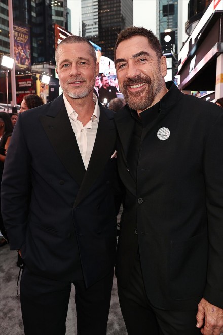 Yuki Tsunoda attends the F1 movie world premiere in Times Square, New York, alongside Brad Pitt and Lewis Hamilton. Photo taken in New York, USA.