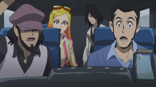 Scene from LUPIN THE IIIRD: The Immortal Clan