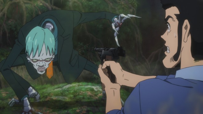 Scene from LUPIN THE IIIRD: The Immortal Clan
