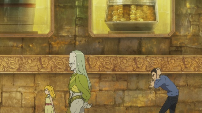 Scene from LUPIN THE IIIRD: The Immortal Clan