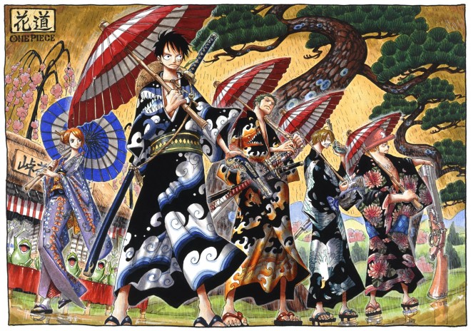 A promotional visual for the "ART OF MANGA" exhibition, showcasing iconic characters including Luffy, Inuyasha, and JoJo. Key visual highlighting works by Hirohiko Araki, Rumiko Takahashi, and Eiichiro Oda.