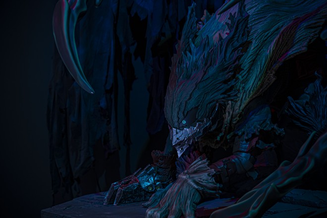 A powerful scene from the "My Hero Academia Original Art Exhibition" (Zone 4), capturing the final battle between heroes and villains. Featuring special illustrations by Kohei Horikoshi.