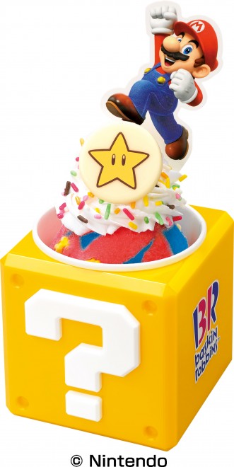 Baskin-Robbins Japan teams up with Super Mario for an exclusive summer campaign featuring themed sundaes, colorful cakes, and collectible goodies.