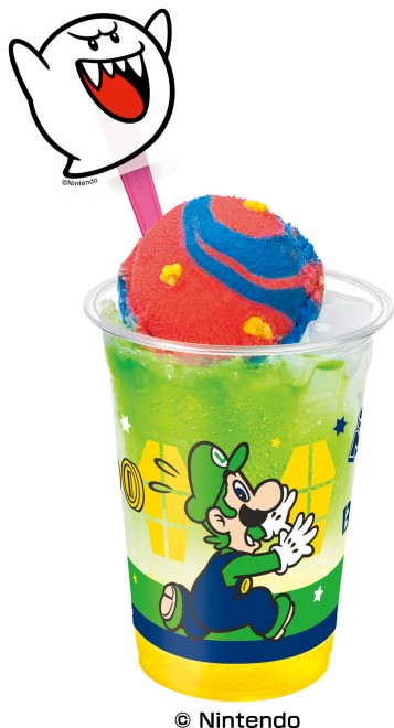 Baskin-Robbins Japan teams up with Super Mario for an exclusive summer campaign featuring themed sundaes, colorful cakes, and collectible goodies.