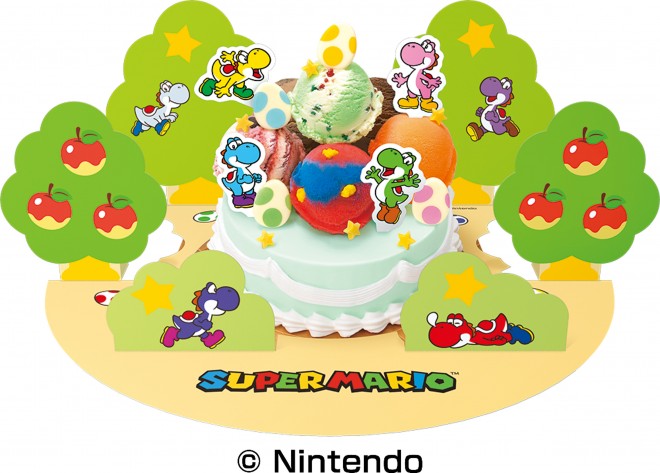 Baskin-Robbins Japan teams up with Super Mario for an exclusive summer campaign featuring themed sundaes, colorful cakes, and collectible goodies.