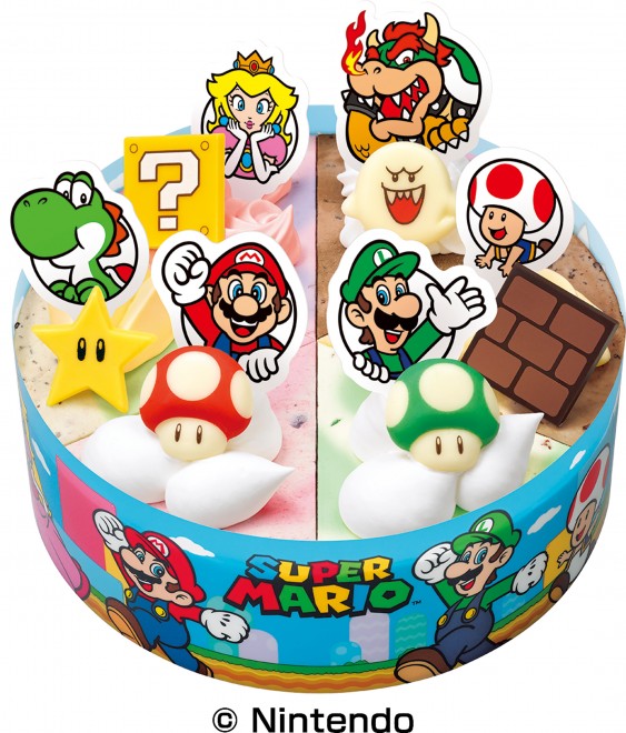 Baskin-Robbins Japan teams up with Super Mario for an exclusive summer campaign featuring themed sundaes, colorful cakes, and collectible goodies.