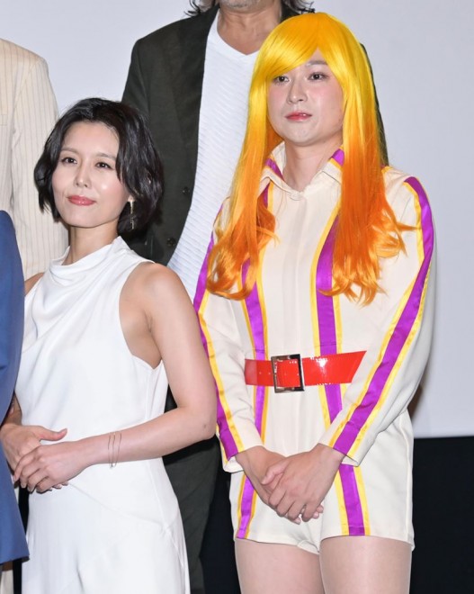 Scene from the stage greeting commemorating the release of LUPIN THE IIIRD THE MOVIE: Fujimi no Ketsuzoku