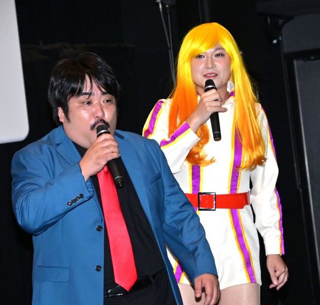 Scene from the stage greeting commemorating the release of LUPIN THE IIIRD THE MOVIE: Fujimi no Ketsuzoku