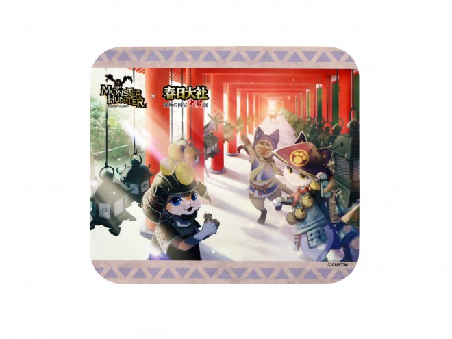 Monster Hunter teams up with Kasuga Taisha Shrine for limited edition goods at the National Treasure Armor Exhibition.