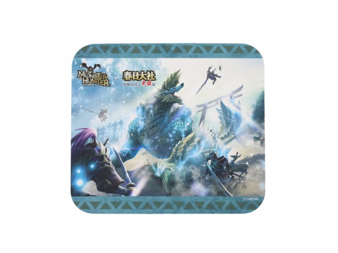 Monster Hunter teams up with Kasuga Taisha Shrine for limited edition goods at the National Treasure Armor Exhibition.