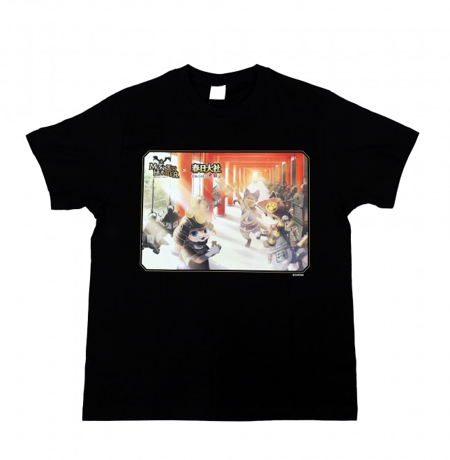 Monster Hunter teams up with Kasuga Taisha Shrine for limited edition goods at the National Treasure Armor Exhibition.