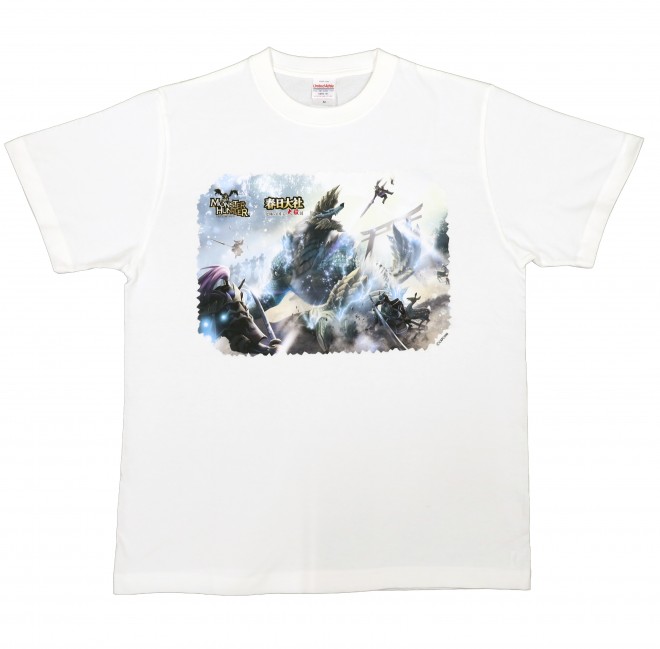 Monster Hunter teams up with Kasuga Taisha Shrine for limited edition goods at the National Treasure Armor Exhibition.