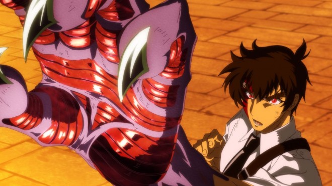 Scene cuts from Hell Teacher Nūbē July 2025 anime broadcast