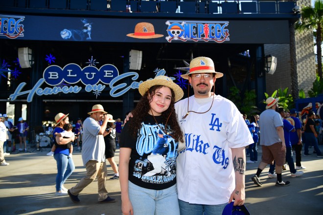 ONE PIECE Night event at Dodger Stadium featuring collaboration merchandise and drone show