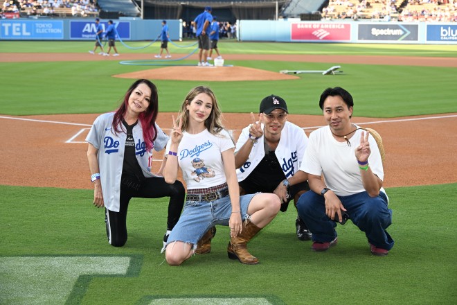 ONE PIECE Night event at Dodger Stadium featuring collaboration merchandise and drone show