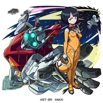 Gundam GQuuuuuuX characters appear in Monster Strike collaboration visuals