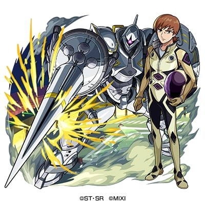 Gundam GQuuuuuuX characters appear in Monster Strike collaboration visuals