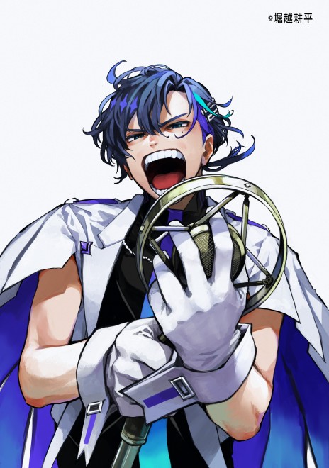 Key visual of 3D LIVE Soyogi EXPO illustrated by Kohei Horikoshi