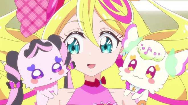 Scene from You and Idol Pretty Cure