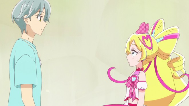 Scene from You and Idol Pretty Cure