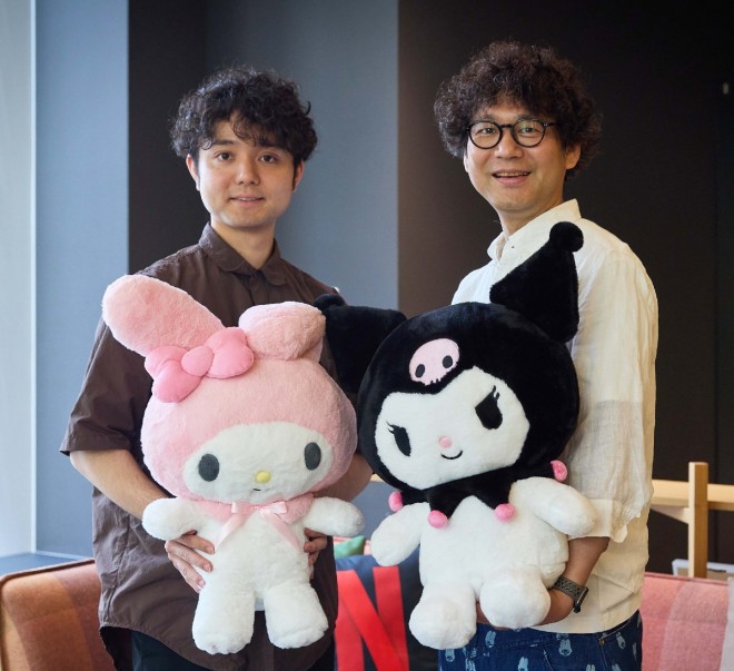 Director Tomoki Misato and Shuhei Yamada of Sanrio talk about the Netflix series My Melody & Kuromi.