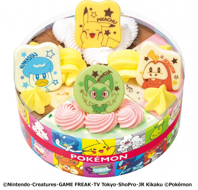 Pokémon-themed ice cream lineup for the 31 Poke-Natsu! Campaign at Baskin-Robbins Japan.