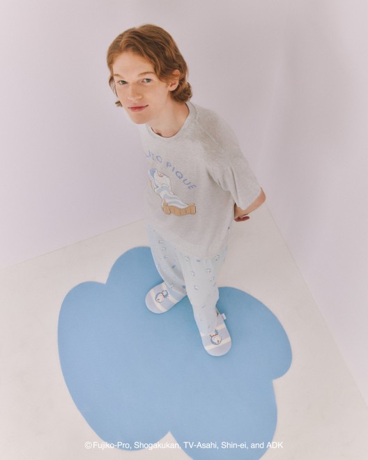 Doraemon-themed loungewear and accessories from Gelato Pique, including Take-copter headband
