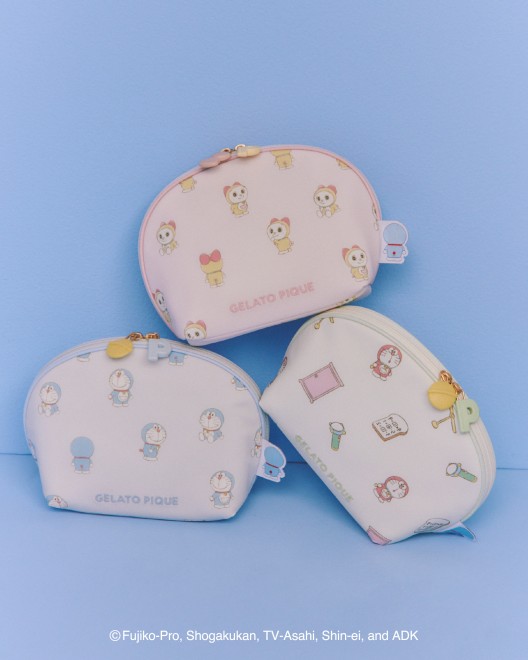 Doraemon-themed loungewear and accessories from Gelato Pique, including Take-copter headband