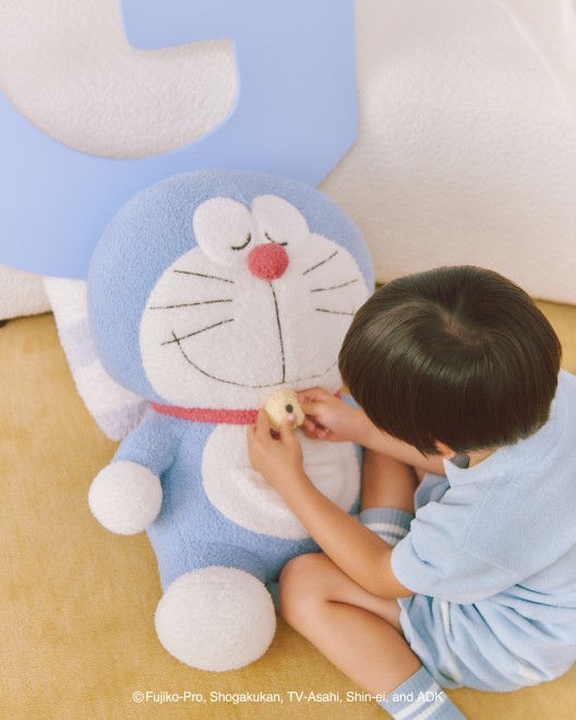 Doraemon-themed loungewear and accessories from Gelato Pique, including Take-copter headband