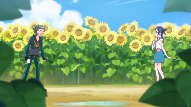 Scene from You and Idol Pretty Cure