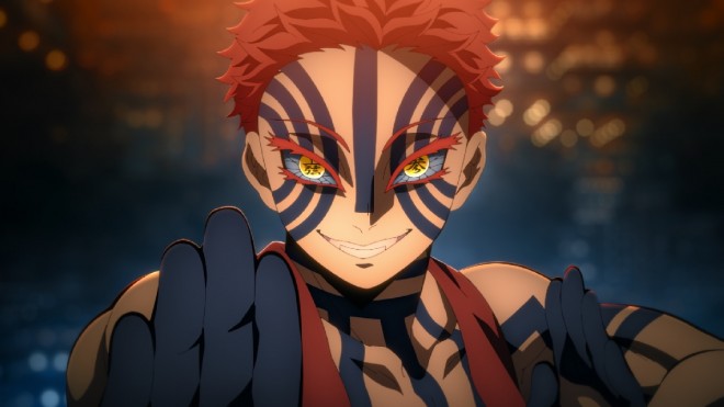 Scene Cut from “Demon Slayer: Kimetsu no Yaiba – Infinity Castle – Part 1: Akaza Returns” 