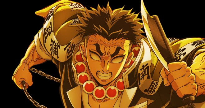 Character Visual from Demon Slayer– Infinity Castle Arc: Part 1 – Akaza Returns 