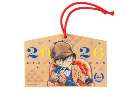 Detective Conan themed osechi meal for 2026 featuring anime characters and seasonal foods