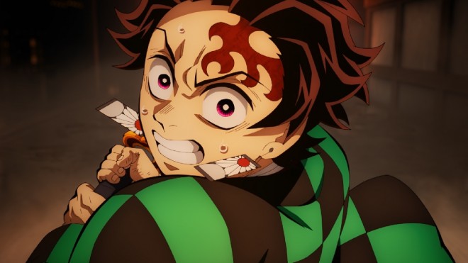 Scene cut from Demon Slayer– Infinity Castle Arc: Part 1 – Akaza Returns 