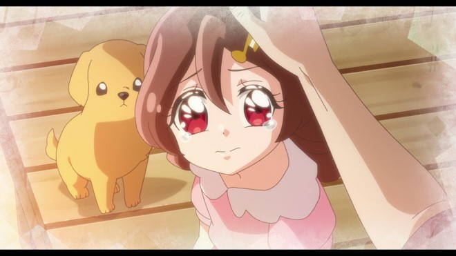 Scene from You and Idol Pretty Cure