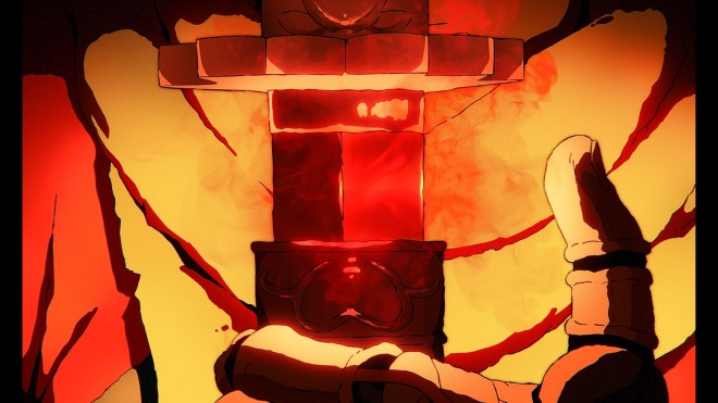 Teaser images from the 2D anime adaptation "SEKIRO: NO DEFEAT," based on "SEKIRO: SHADOWS DIE TWICE"