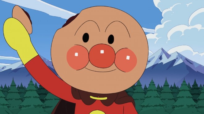 Scene from the movie "Soreike! Anpanman: Chapon no Hero!" released in 2025