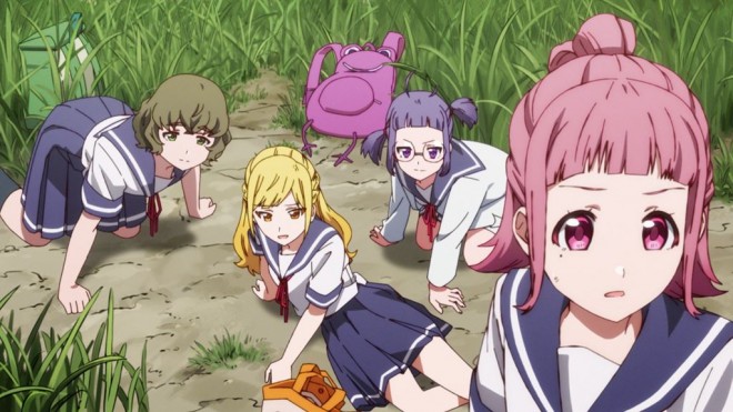 Visual from the anime Turkey!, set in Chikuma City, Nagano