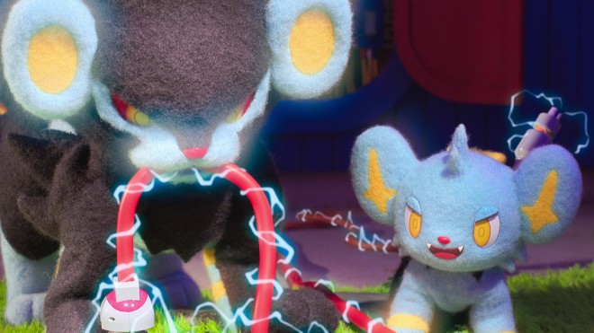 New scene cut from Pokémon Concierge featuring various Pokémon including Metagross and Arcanine.