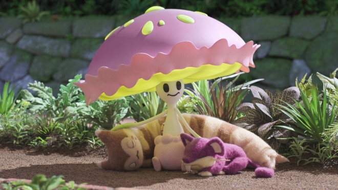 New scene cut from Pokémon Concierge featuring various Pokémon including Metagross and Arcanine.