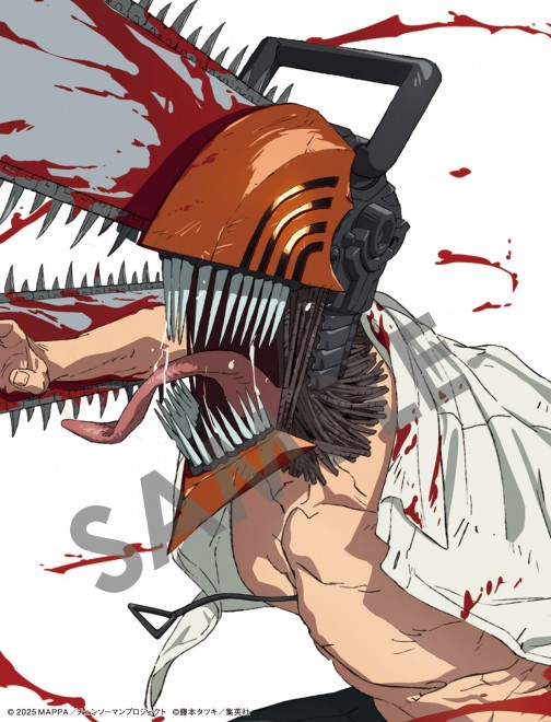 SCREEN Alpha's dual cover featuring Denji and Reze from the Chainsaw Man: Reze Arc film