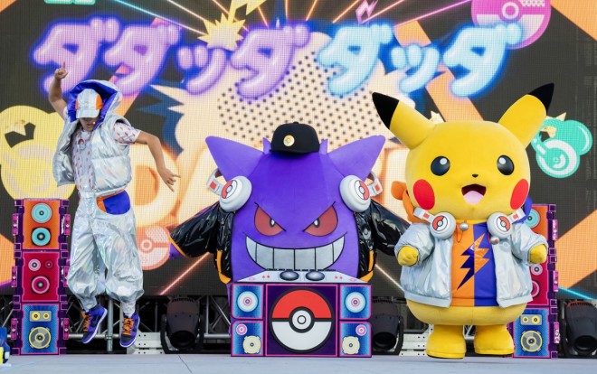 Scenes from the new show "Pokémon Unstoppable Halloween Party"