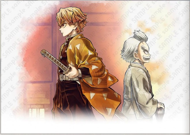 Newly drawn illustration for “Demon Slayer: Kimetsu no Yaiba”