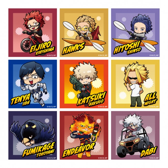 ▲Mini Character Stickers (9 types) – Activity▲